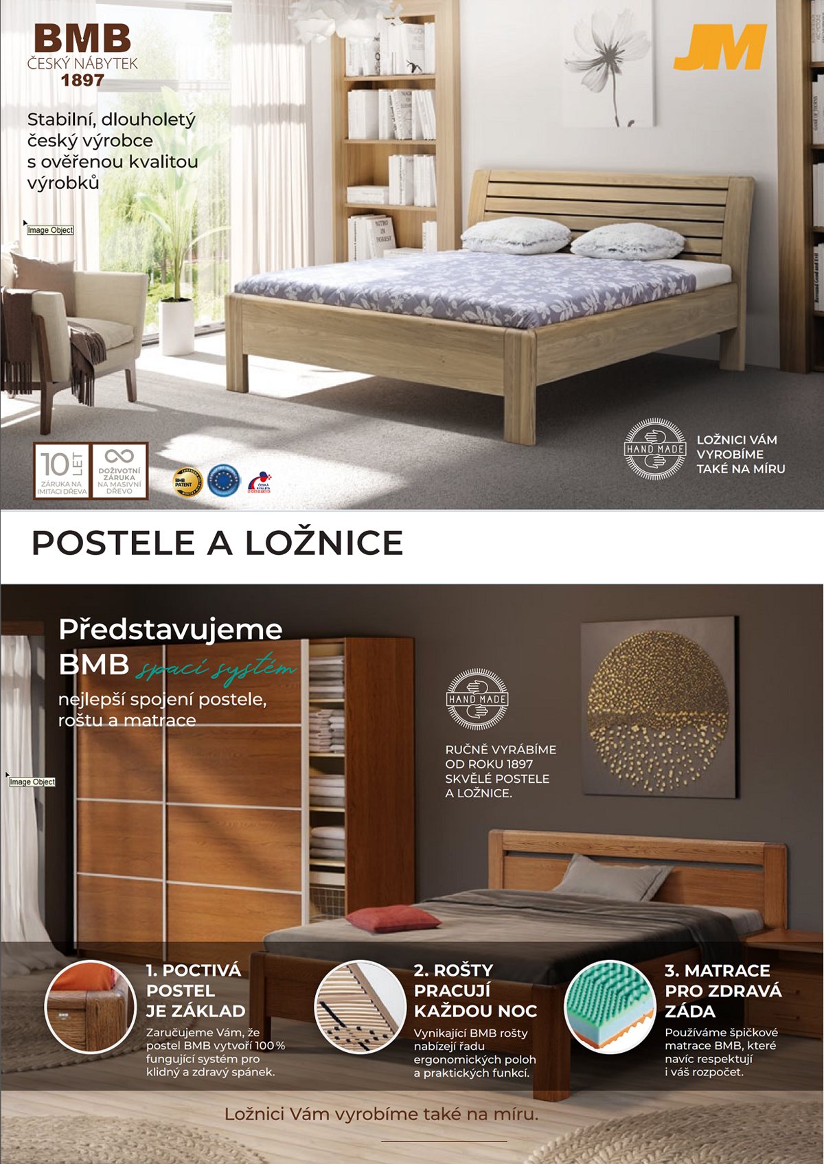 postele a nábytek z masivu