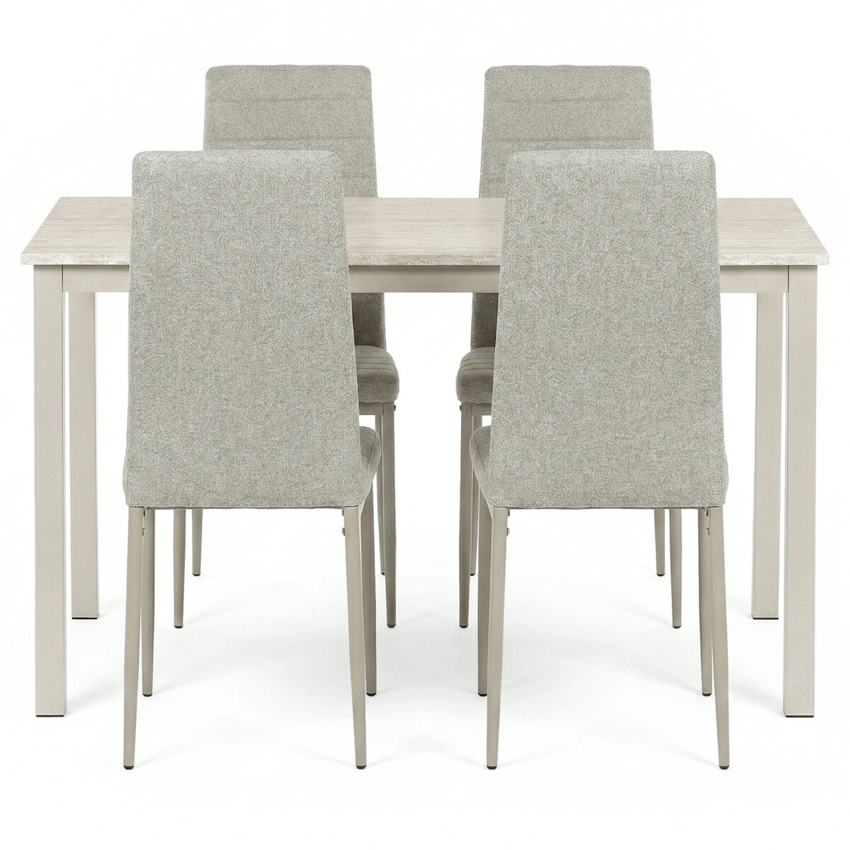 035241698158E02CE9DC0C6BCF7C05C19DD4768D-1-pxl Jídelní set s 4 židlemi, 110x70x75cm, mdf, travertin, ASE-1039 CRM2 - Obrázek 3