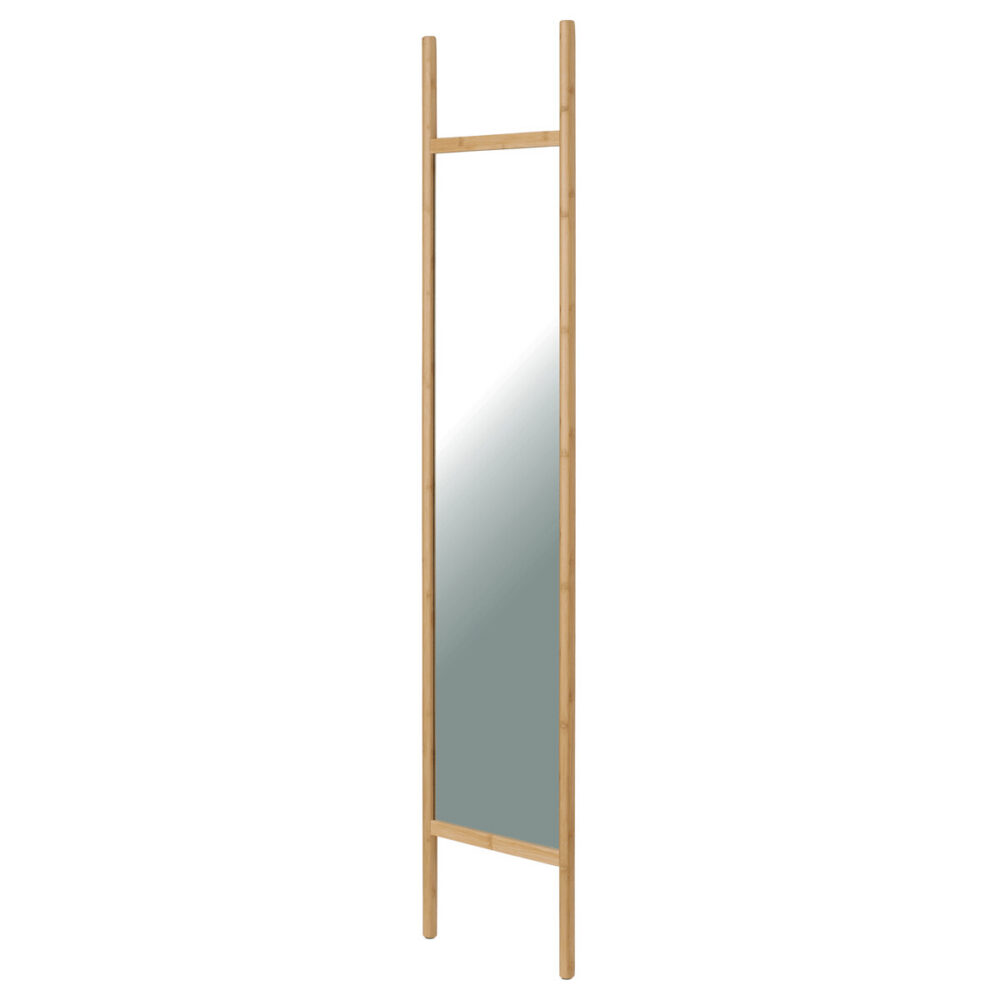 Nástěnné zrcadlo, bambus, přírodní, AZR-B028 NAT