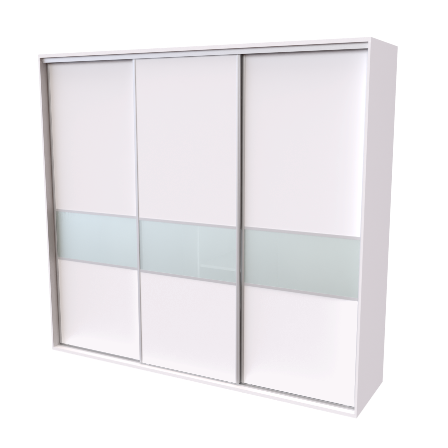 flexi 3 šatní skříň dveře dělené sklem matelux, 240/260/280/300 x 220/240cm Šířka: 300cm, výška: 240cm flexi 3 šatní skříň dveře dělené sklem matelux, 240/260/280/300 x 220/240cm Šířka: 300cm, výška: 240cm