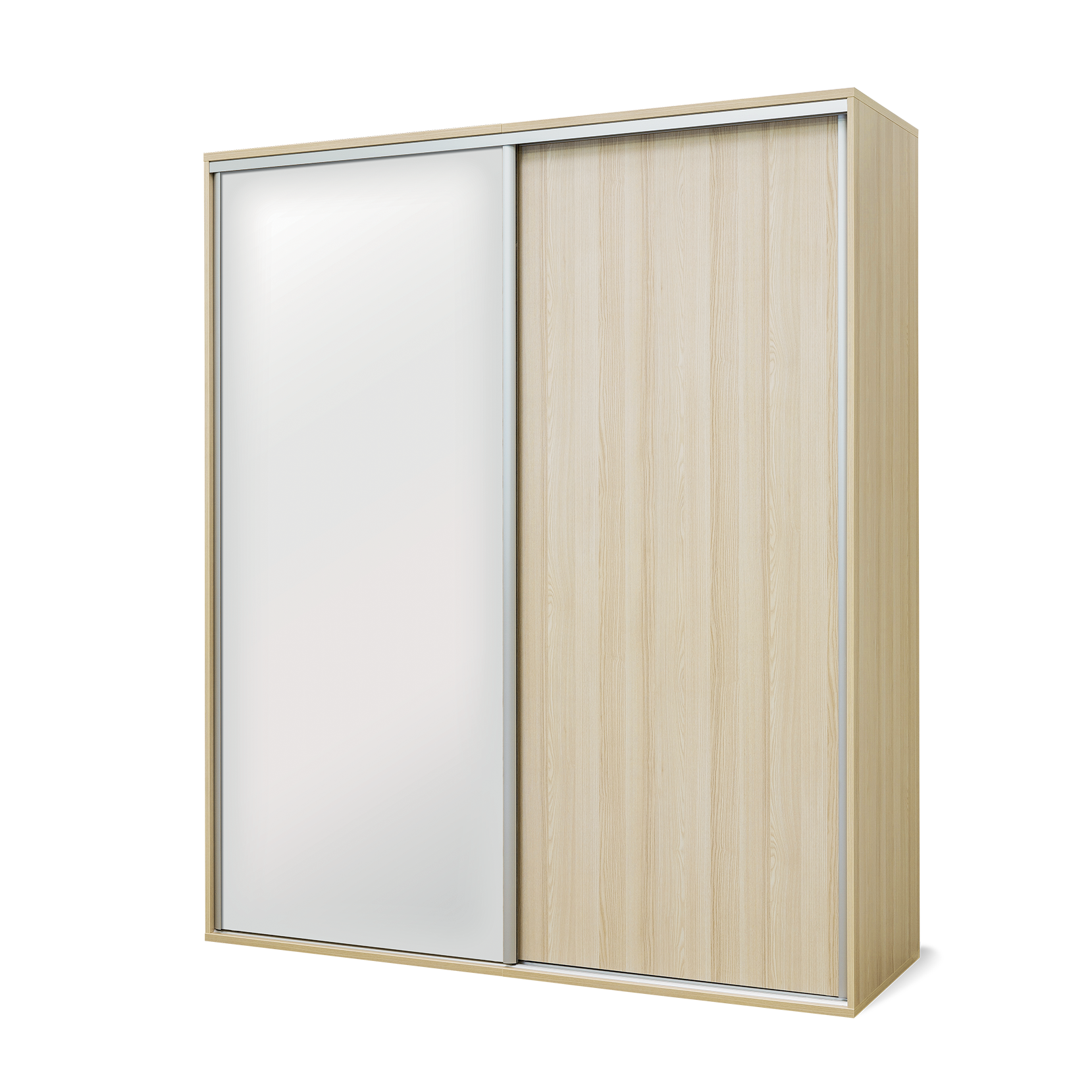flexi 2 šatní skříň 1x zrcadlo 1x dveře plné, 180/200/220 x 220/240cm Šířka: 200cm, výška: 240cm flexi 2 šatní skříň 1x zrcadlo 1x dveře plné, 180/200/220 x 220/240cm Šířka: 200cm, výška: 240cm