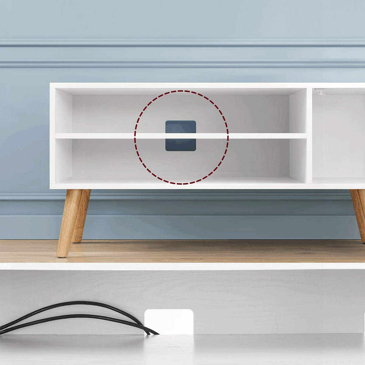 DBA7F6E7F3BE3208E6F954600606BBE7499BA2A9-1-pxl Konferenční stolek 120x40x49cm, mdf, bílá, AKF-E1146 WT - Obrázek 4