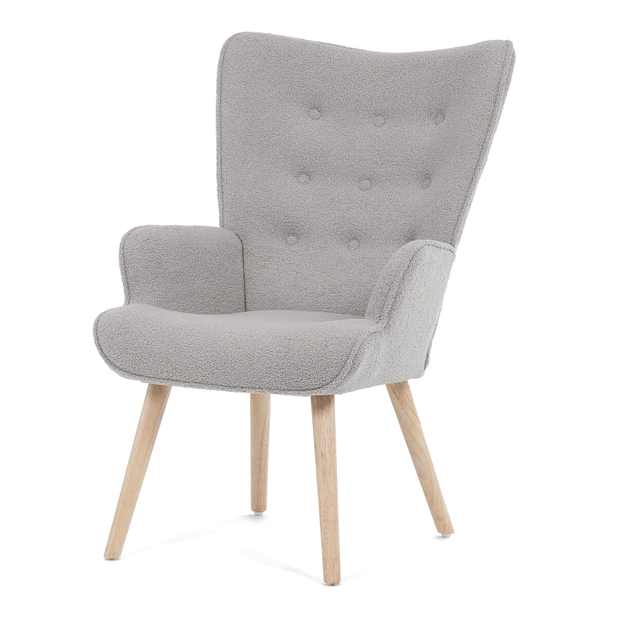 E8FDE9A106BD3145F15B202D777786155BC0FC91-1-pxl Relaxační křeslo, šedá, látka bouclé, AK-309 GREY2