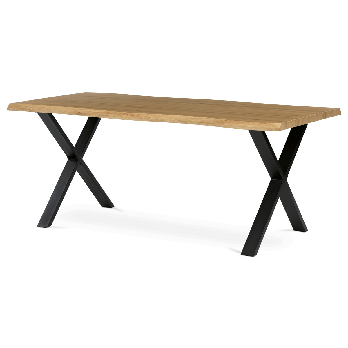 318D2F1F19774F25AF58E82EE9190219F2E7E570-1-pxl Jídelní stůl 180x90cm, mdf, divoký dub, HT-F4318 OAK