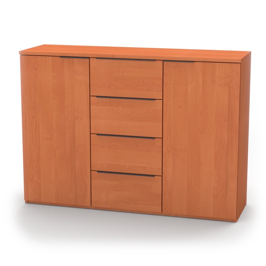 vario 3 komoda, 100 až 130cm × 86,5 × 40,5cm Šířka: 120cm