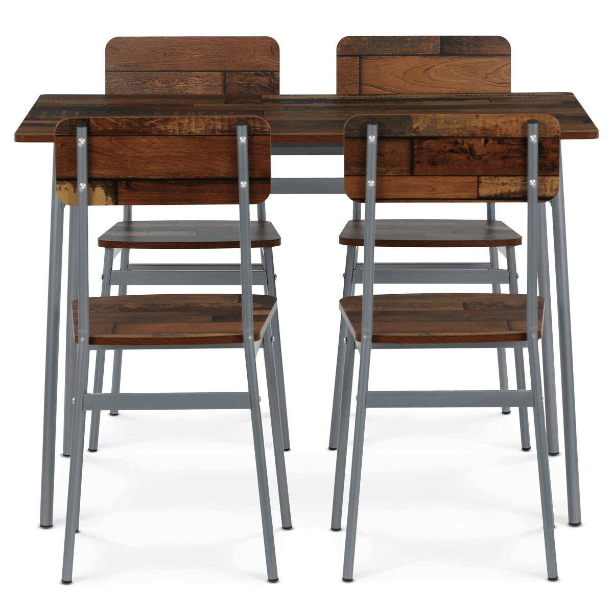 954E58FBD741BE75B73061BCF4E4451CDCAFF203-1-pxl Jídelní set s 4 židlemi, 110x70x76cm, mdf, old wood, AUT-O2156 OLW2 - Obrázek 3