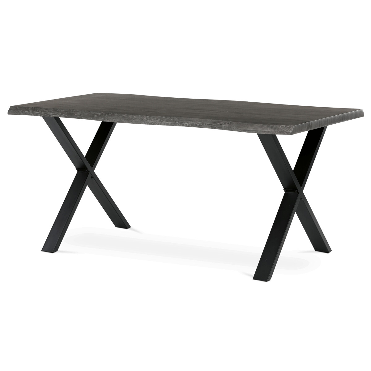 AF9B7264C9FAE39CDFC2760D3C7DC4F2483583DD-1-pxl Jídelní stůl 160x90cm, mdf, šedý dub, HT-F4316 GREY - Obrázek 4
