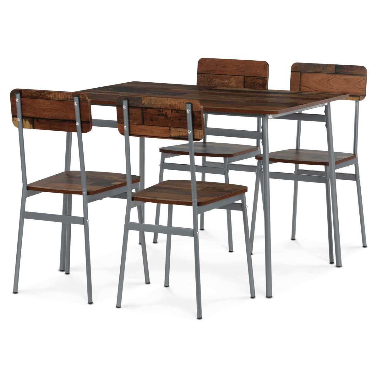 B4D92346BCDADB4406E1347FC09C8A3EBA17C933-1-pxl Jídelní set s 4 židlemi, 110x70x76cm, mdf, old wood, AUT-O2156 OLW2