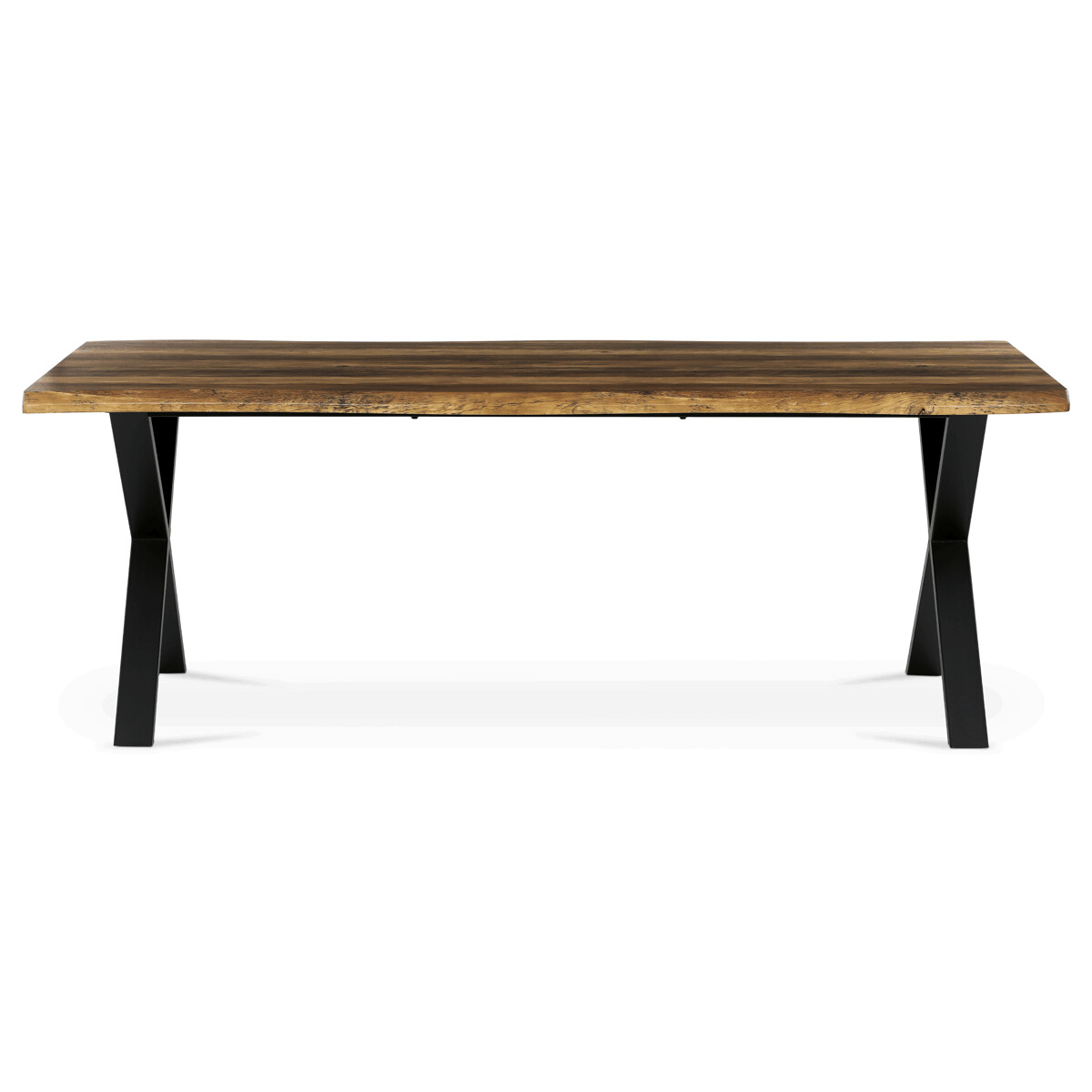 CE0B087F0EA91F9D60C3FE003F0E2DECA121BC21-1-pxl Jídelní stůl 210x100cm, mdf, old wood, HT-F4321 OLW - Obrázek 3