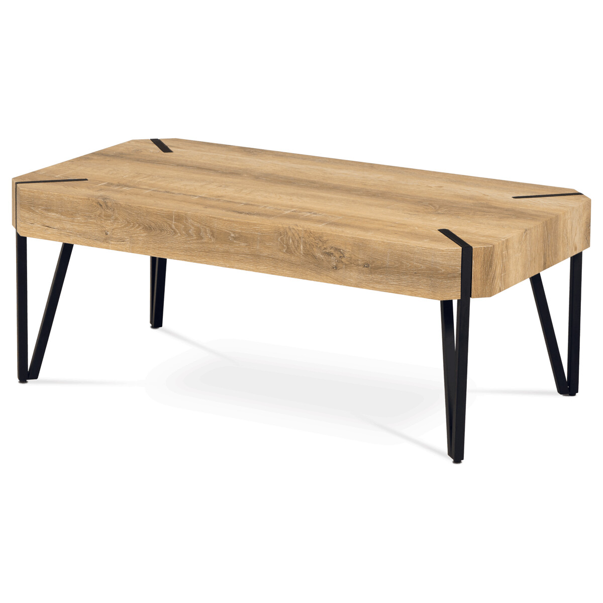 ABA13FCF097D12B7C20D30231E26FA0C92754C8C-1-pxl Konferenční stolek 110x60x42cm, mdf, dub