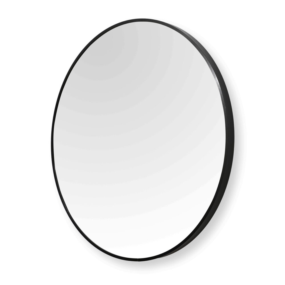 Zrcadlo 70 cm, černé